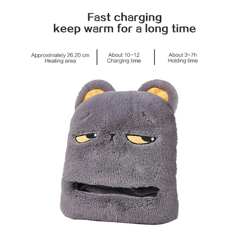 Милые теплые тапочки; USB обогреватель для ног; компьютерная USB электрическая теплая обувь для дома, путешествий, офиса; voetverwarmers