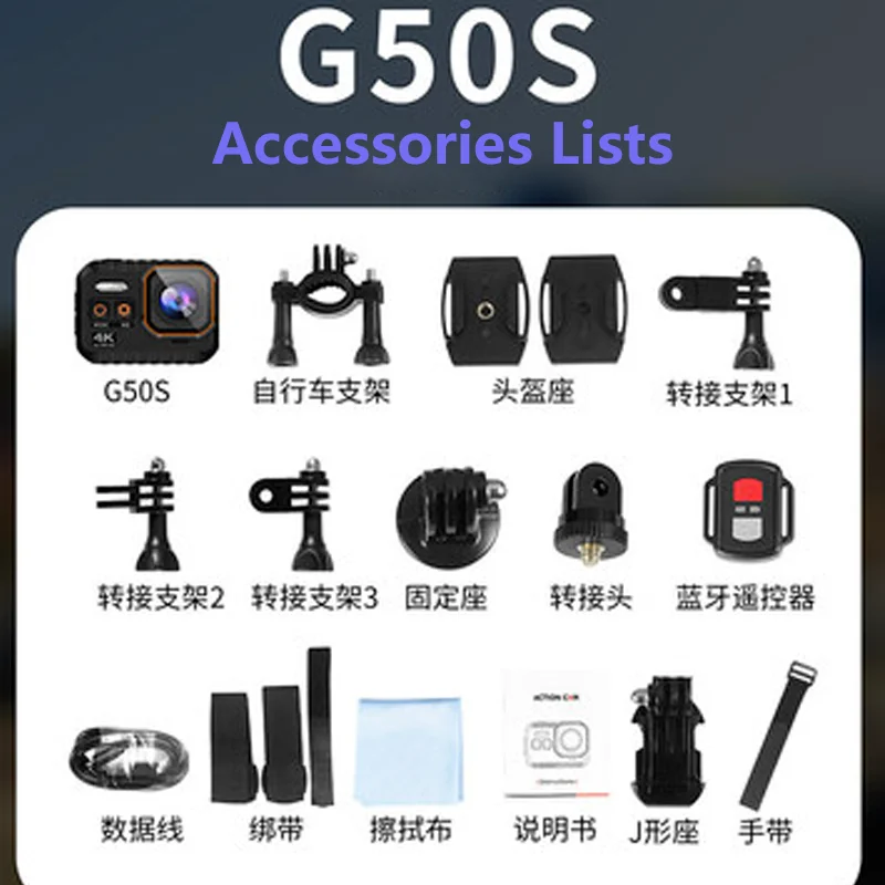 미니 야외 1080P 액션 카메라, 방수 울트라 HD 광각 녹화 캠, 4K 스포츠 카메라, 와이파이 다이빙 비디오 촬영 카메라