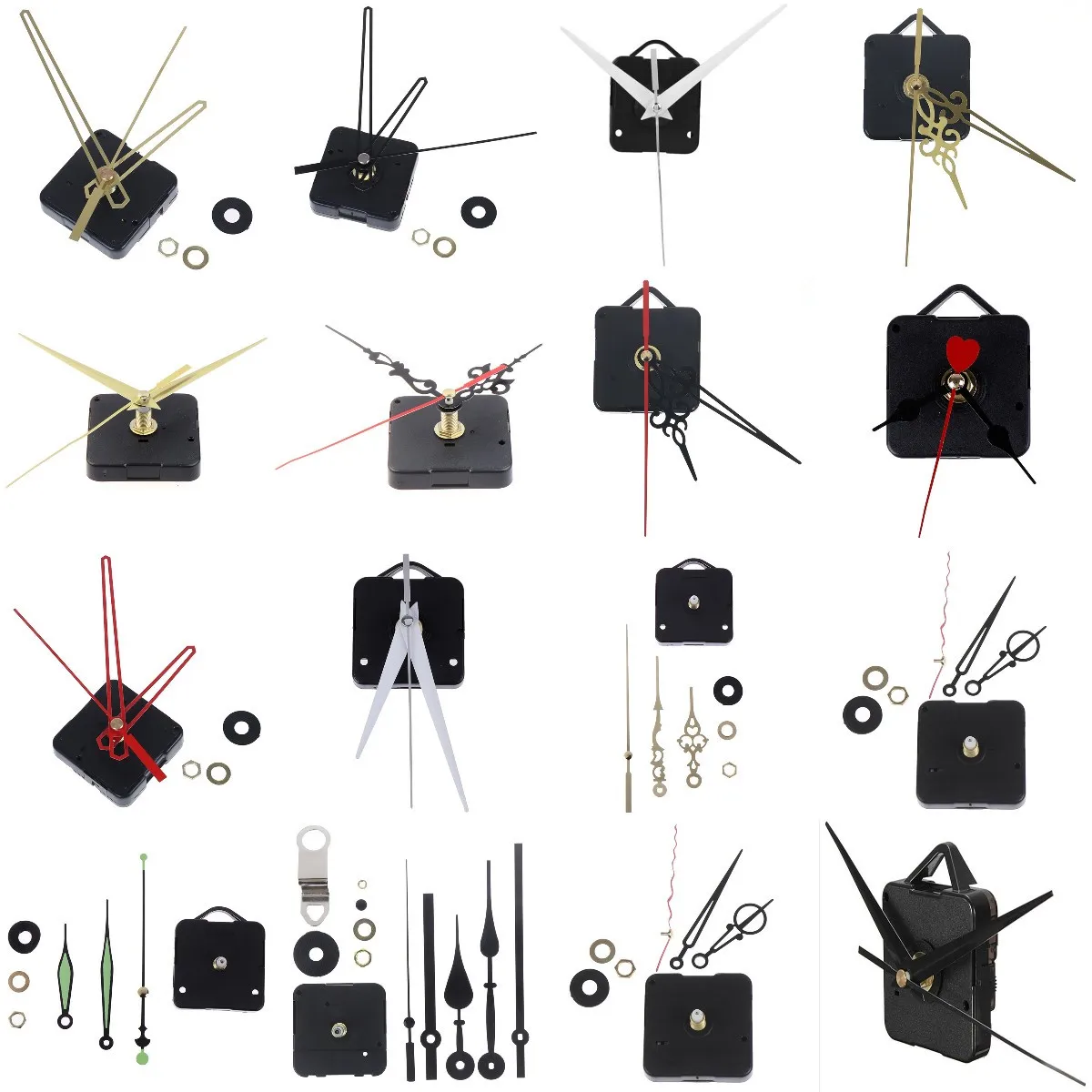 Tanio 50 rodzajów kwarcowy mechanizm do naprawy zegarów sklep