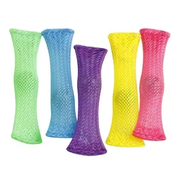 Jouet à presser en maille de marbre, 5 pièces, anti Stress sensoriel, jeux à main, pour adultes, enfants, autisme, tdah, anxiété 