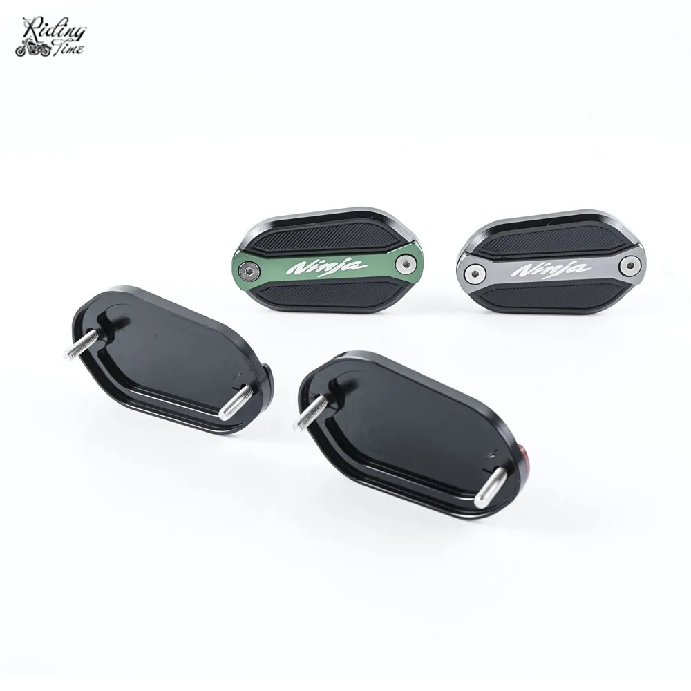 Мотоцикл CNC Передняя Тормозная жидкость Крышка Резервуара для Kawasaki Ninja400 Ninja 400 2017