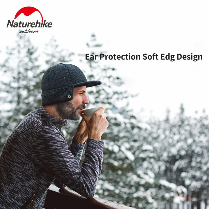 Naturehike новая уличная походная шапка, сезон осень-зима шапка теплая ветрозащитная унисекс защита для ушей дышащая овечья шерсть шляпа для альпинизма