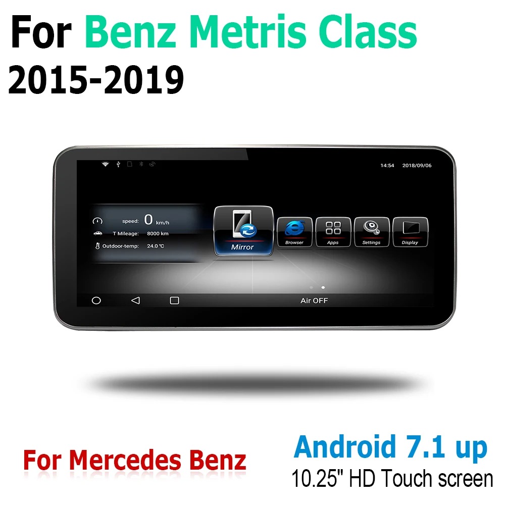 Для Mercedes Benz Metris Class 2015 2016 2017 2018 2019 NTG мультимедийный плеер с сенсорным экраном