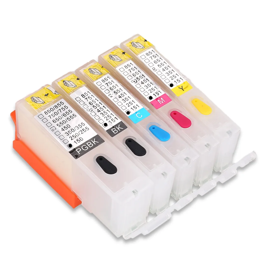 PGI 150 Isi Ulang Tinta untuk Canon PIXMA IP7210 MG5410 MX721 MX921 MG5510  IX6810 Printer Tinta dengan Auto Reset Chip|ink cartridge|ink cartridge for  canoncartridge for canon - AliExpress