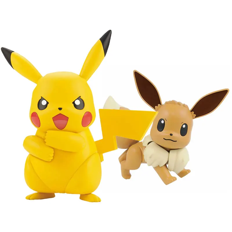 Bandai Original Pokemon Pikachu Eevee Kyurem Mew Lunala Mewtwo Zekrom Gengar Rayquaza Action Figure Model Toys Action Figures Aliexpress
