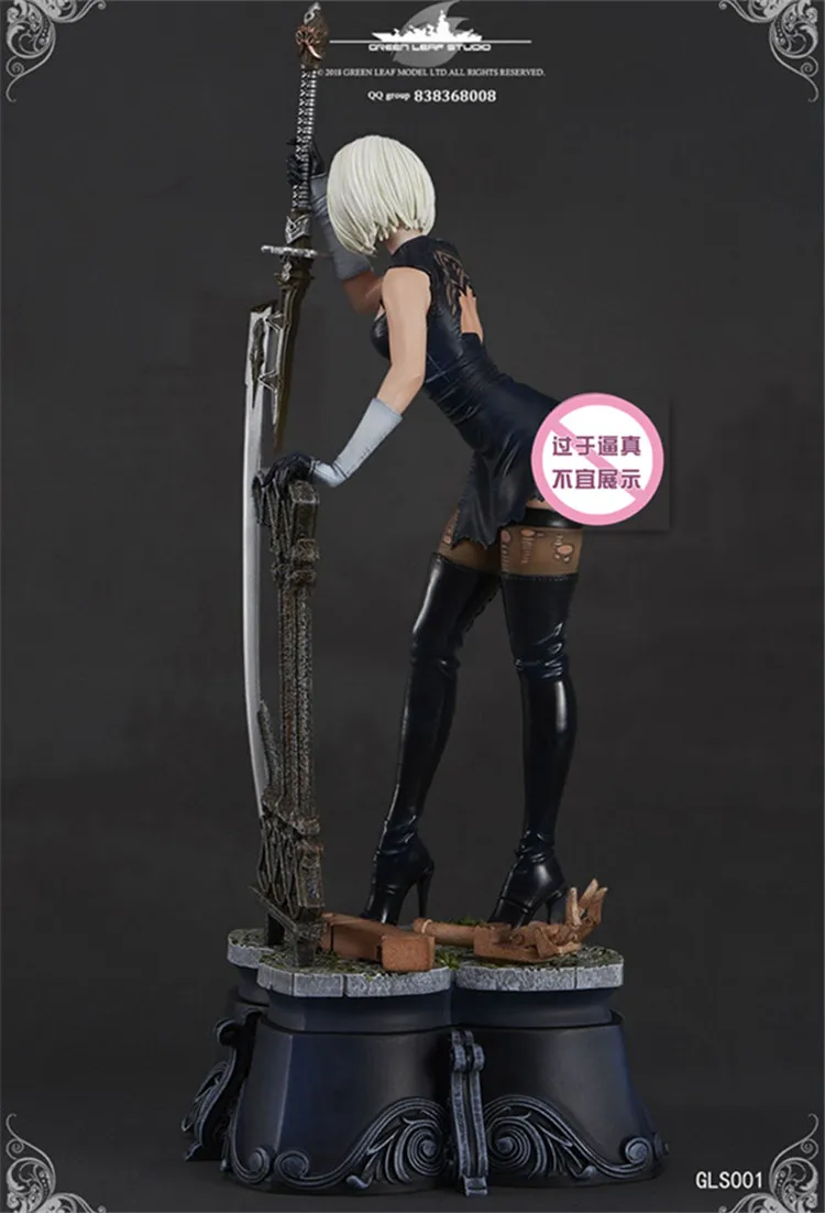 Green Leaf Studio　ニーアオートマタ　2b　 スタチュー　完成品 Green Leaf Studio ニーアオートマタ 2B 1/7フィギュア