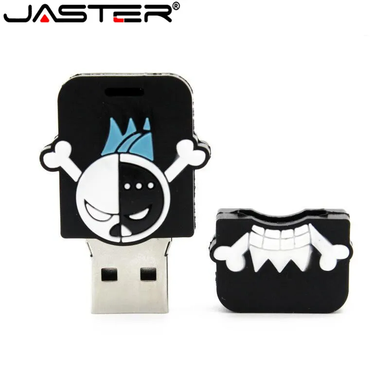 Usb флеш накопитель JASTER Cool luffy 4 ГБ 16 32 64 ГБ|memory stick|one piece pendriveluffy usb |