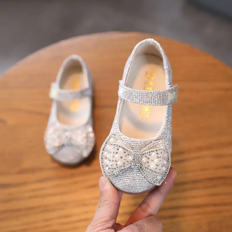 Enfants Filles Cristal Princesse Plage Chaussures souples à Semelles Antidérapantes Sandales