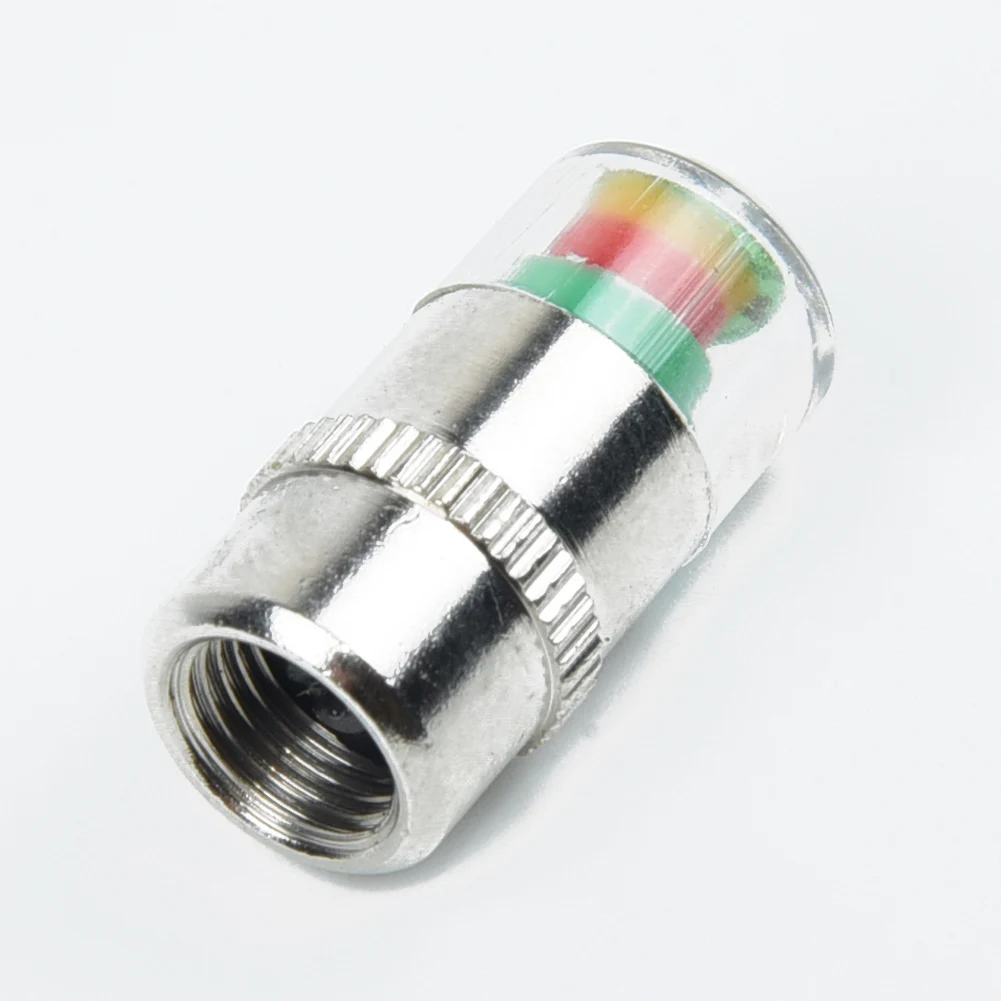 4pcs Car Valves Tyre Cap Monitoring Wheel Tire Pressure 38 32 36 PSI