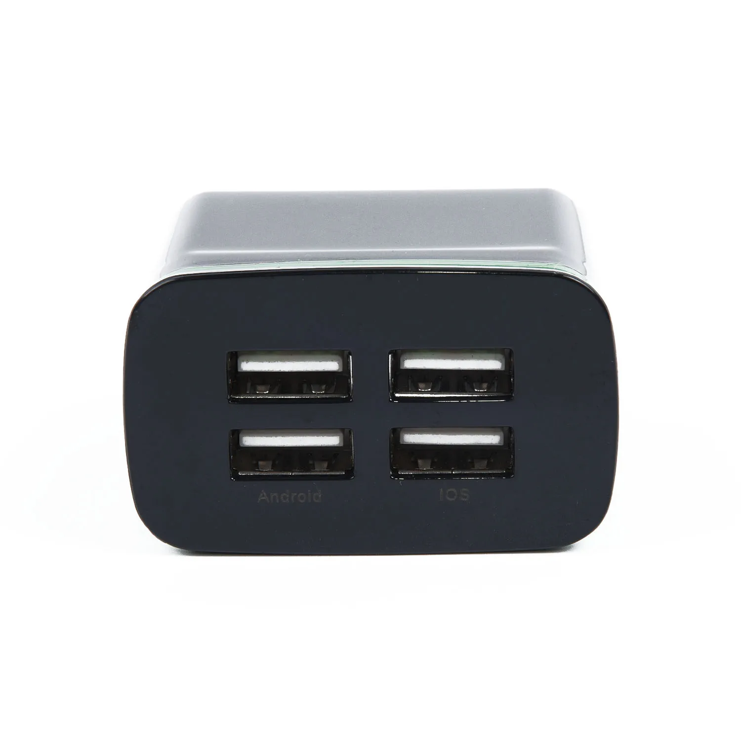 4 Порты кабель для быстрой зарядки USB Hub ЕС плагин для настенного Зарядное устройство для Android, Apple устройств