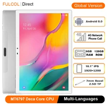 2021 Nieuwste X30L 10 Inch Tablet Pc Deca Core Cpu Fast 6Gb Ram 128Gb Rom 4G Lte 13.0/5.0MP Android 8.0 2.5K 1920X1200 Ips Tabletten
