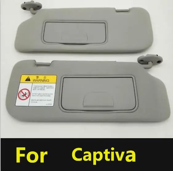 Солнцезащитный козырек для салона с зеркалом для Chevrolet Captiva 2007-2015, Opel Antara 2006-2011