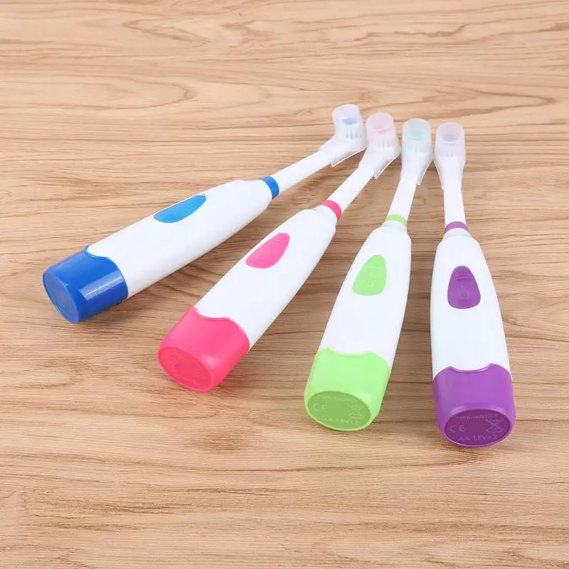 Brand new 1 set of rotating non-slip waterproof toothbrush soft toothbrush with 1 toothbrush head teeth care whitening