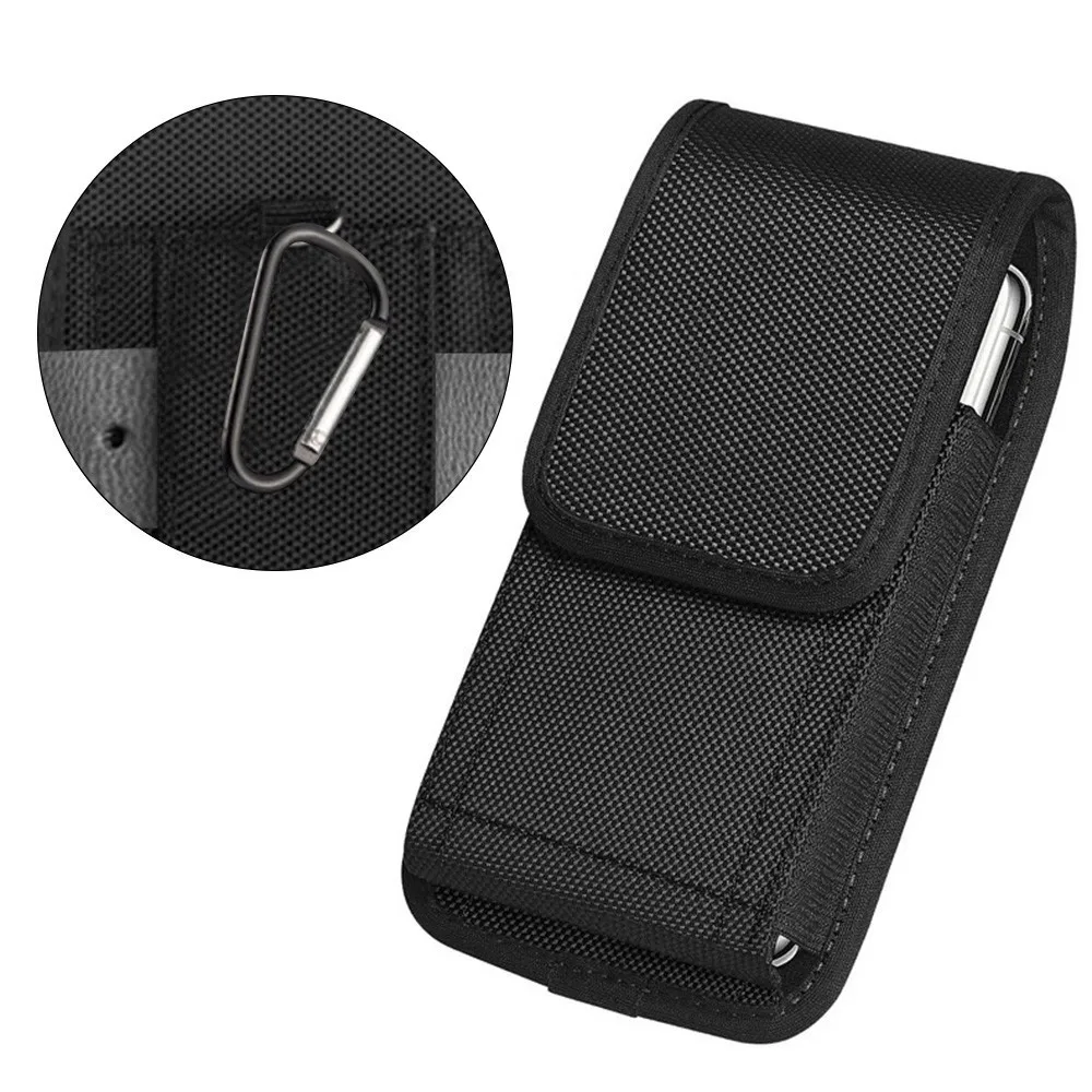 Bolsa de teléfono táctica Molle, riñonera con hebilla d-ring EDC, funda de teléfono móvil para viaje, caza y Camping