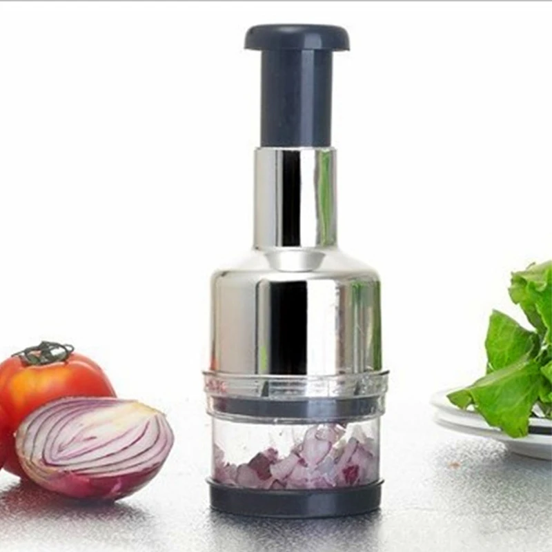 

Kitchen Accessories Garlic Crusher Practical Vegetable Garlic Presses Onion Cutter Chopper Kitchen Tool Gadget