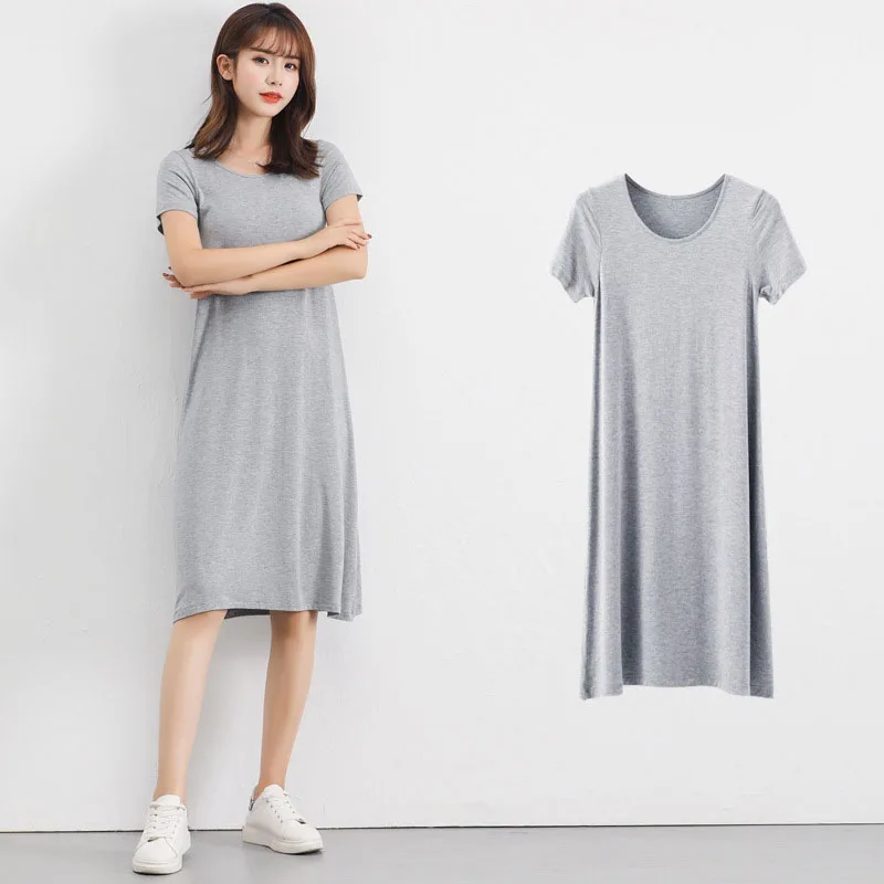 Medium and long sect Футболка для беременных; платье; Одежда для беременных женщин; платье; топы с длинными рукавами; платья для беременных - Цвет: Medium and long sect