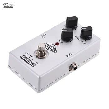 

Twinote BBD DELAY Analog Delay Guitar Effect Pedal Processsor 300ms Delay Time Full Metal Shell with True Bypass