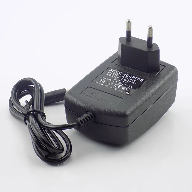 AC 100 V-240 V DC 24V 1A Мощность адаптера переменного тока преобразователь CC ТВ Камера зарядное устройство для ТВ переключатель для Светодиодные ленты света 5,5 мм* 2,1 мм US EU Plug C12