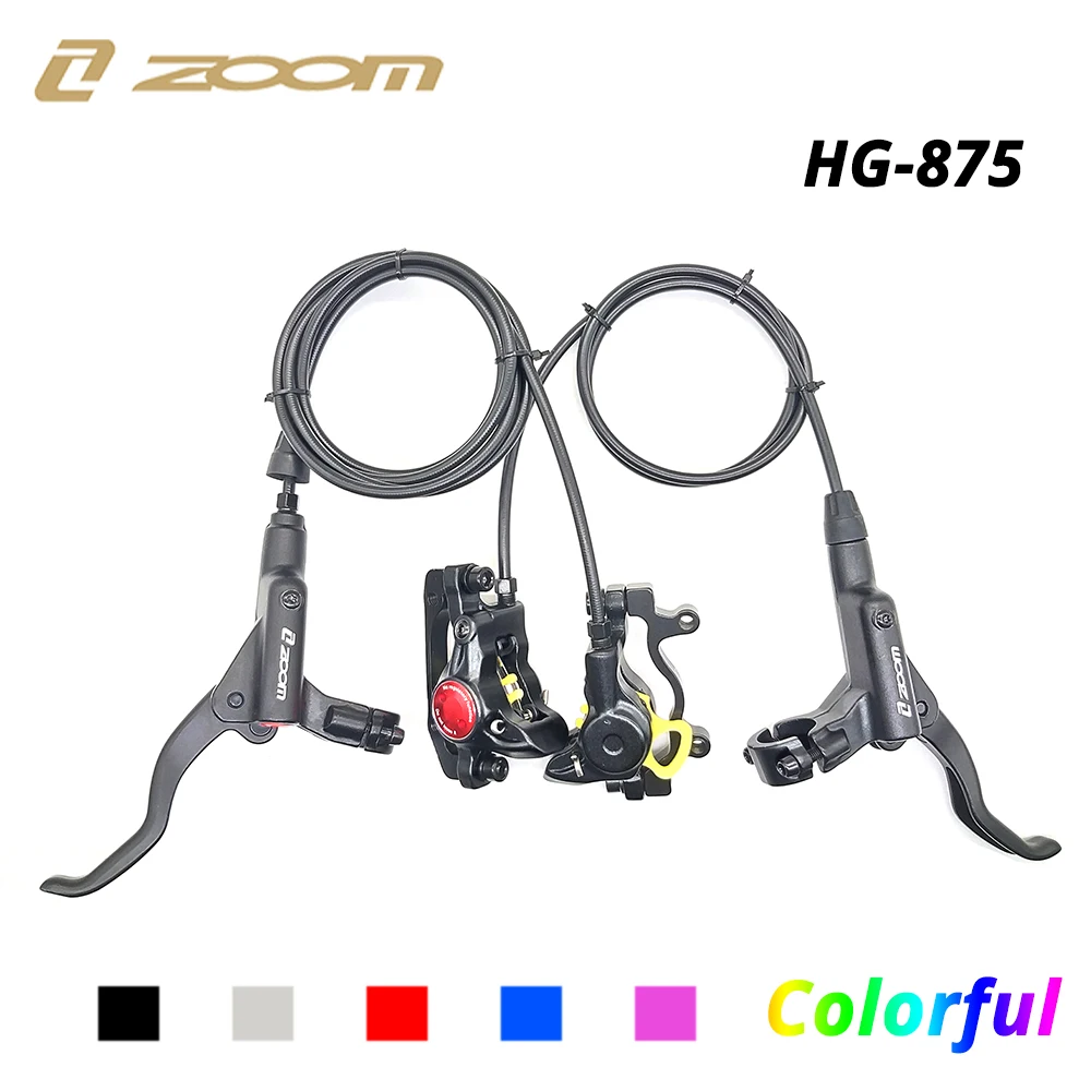 ZOOM HB-875 HB 875 Велосипедный Тормоз mtb горный велосипед гидравлический дисковый