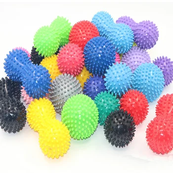 

7cm7.5cm 9cm Fitness pvc hand massage ball pvc soles hedgehog sensual grip training ball portable physiotherapy ball