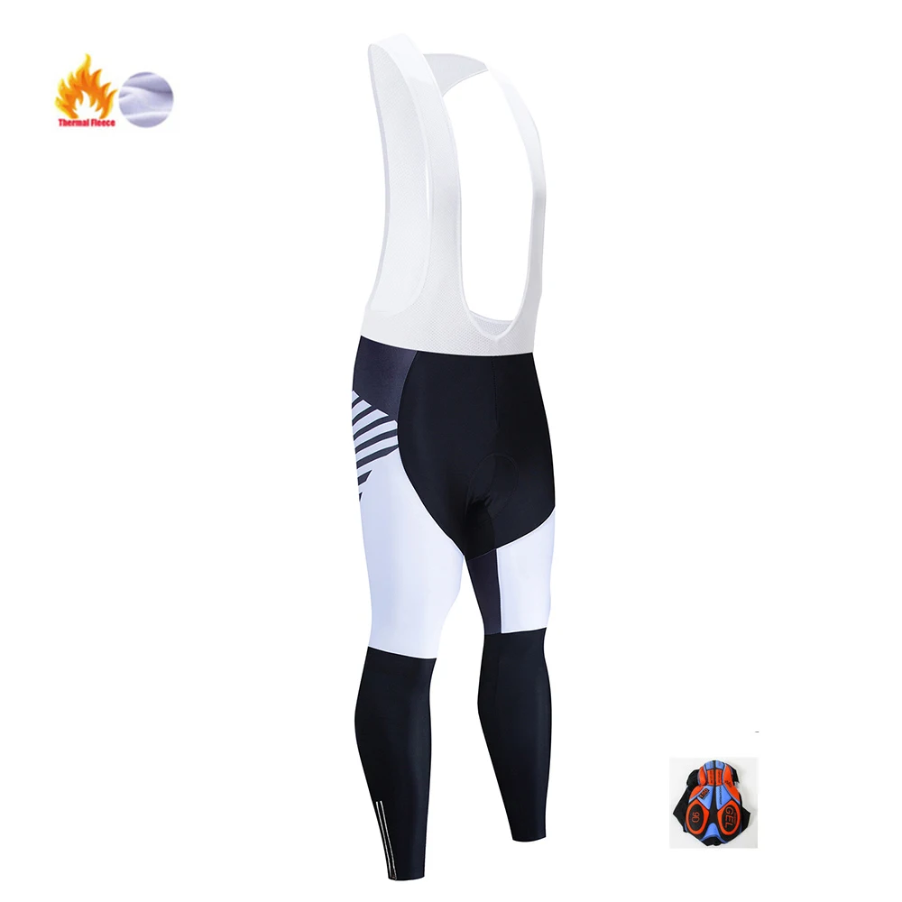 Мужские спортивные теплые зимние штаны для велоспорта, штаны для велоспорта, 9D гелевая подкладка, одежда для велоспорта, брюки для горного велосипеда - Цвет: 8