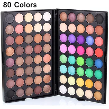 

Cosmetic Matte Eyeshadow Cream Makeup Palette Shimmer Set 80 Color Eyeshadow Pallete Paleta De Sombra Eyeshadow