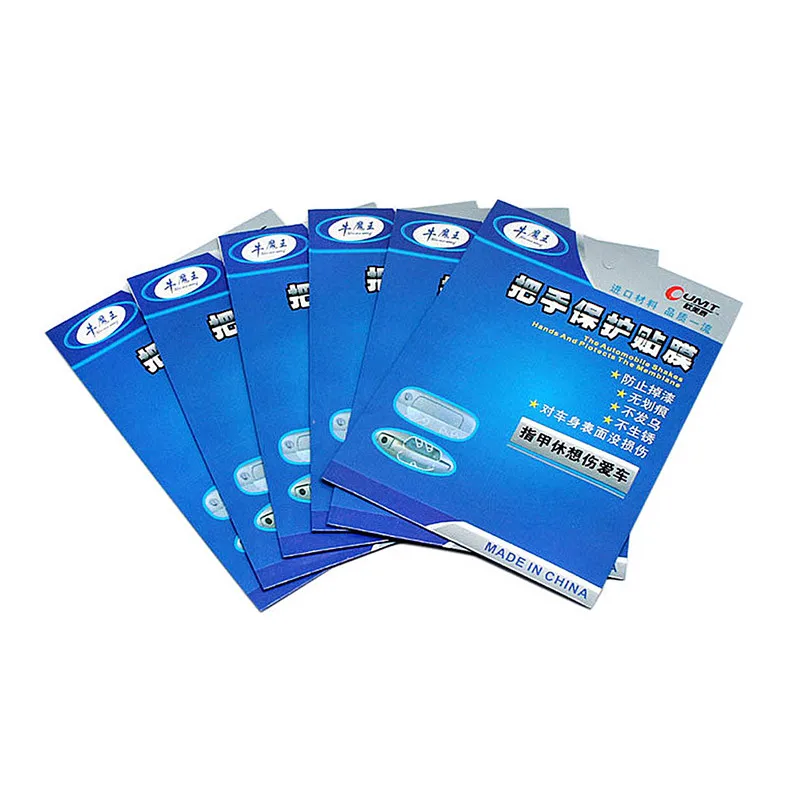 

Hot Sale 4PCS Car Sticker Car Door Handle Protective Film Rhino Skin Universal Scratch-resistant Film Car Accessories Interior