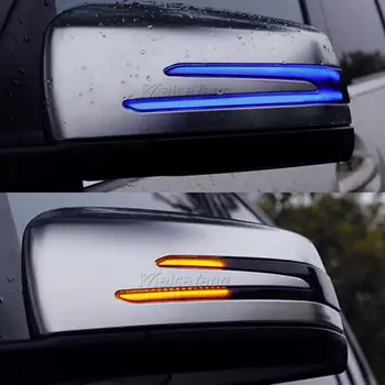 

Yellow Blue LED Dynamic Mirror Indicator Dynamic Indicator Blinker For Mercedes-Benz W176 W246 W204 W212 C117 X156 W221 W218