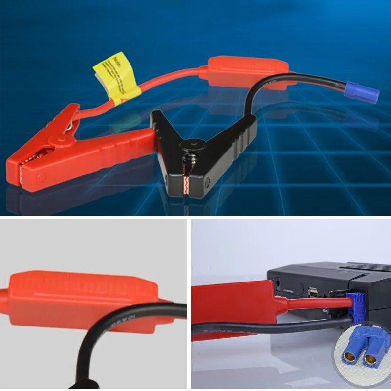 Hevxm аварийный свинцовый кабель аккумуляторные зажимы &quotкрокодил&quot зажим для