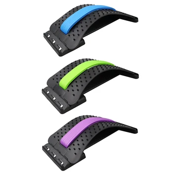 

1Pc Back Massager Stretcher Equipment Massage Tools Stretch Fitness Lumbar Support Relaxation Spine Pain Relief Chiropractic