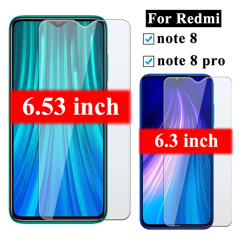 2 шт. бронированное закаленное стекло для Xiao mi Red Note 8 Pro защита экрана Ksio Note8