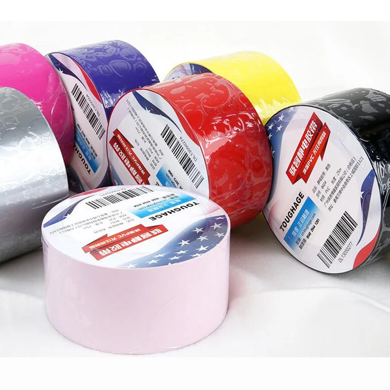 Duct Tape Elastic Sticky Bondage Binding Tape Static Bondage Tape Anti-stick hair Restraints Sex Flirting Toys ForCouples QQJB01