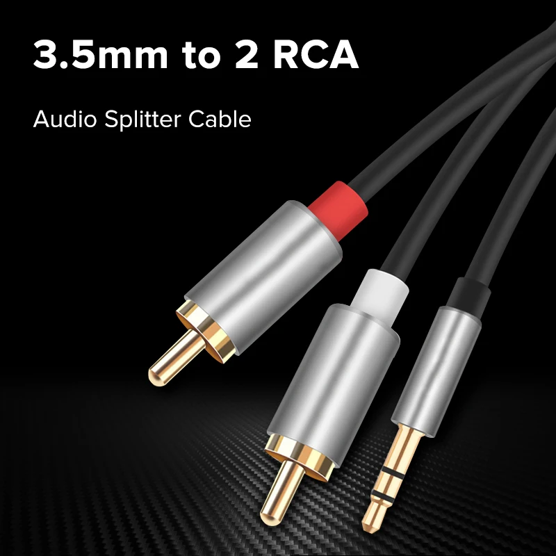 Suptec RCA ̺ 3.5mm  2 RCA Aux ̺ 3.5mm 2RCA  й  ̺ TV ڽ Ȩ þ Ŀ ̾