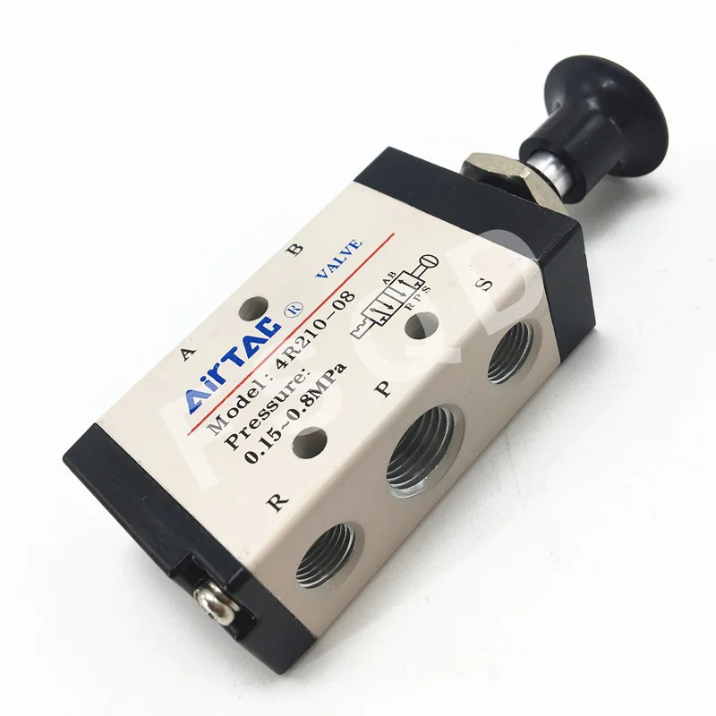 4R410-15 3R210-08 4R310-10 3R210-06 4R210-08 DC24V пневматические компоненты электромагнитный клапан Airtac переключения ручной клапан 4R 3R серии