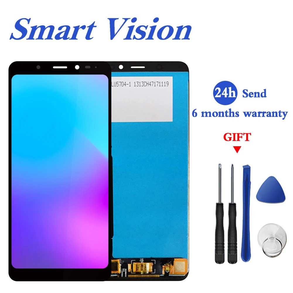 5 7 &quotдля Wiko View ЖК дисплей с сенсорным экраном со стеклянным сенсором дигитайзер