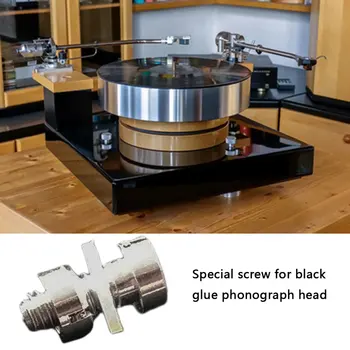 

Vinyl Record Player All-Aluminum Screw Phonograph All-Aluminum Screw Phonograph Special Screw Phonograph Non-Magnetic Screw