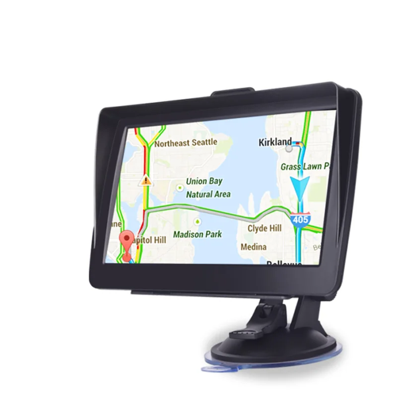 7 дюймовый автомобильный GPS навигатор 8 Гб Портативный пожизненная Обновление