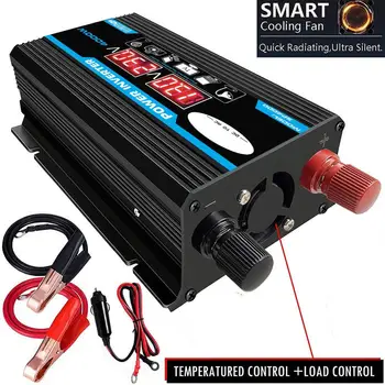 

4000W 12V to 220V/12V To 110V LED Car Power Inverter Converter Charger Adapter Dual USB Voltage Transformer Modified Sine Wave