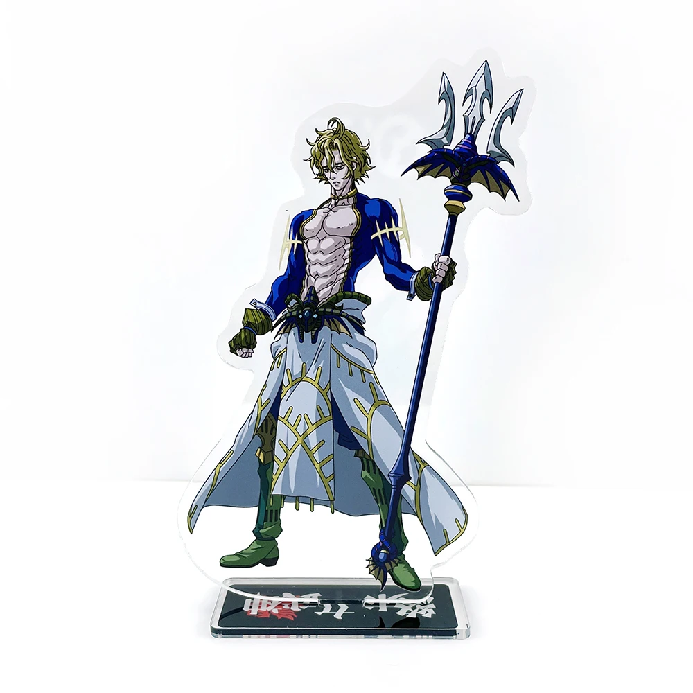Shuumatsu no Valkyrie Record of Ragnarok Lu Bu Adam Thor Poseidon Brynhild  acrylic stand figure model holder cake topper anime