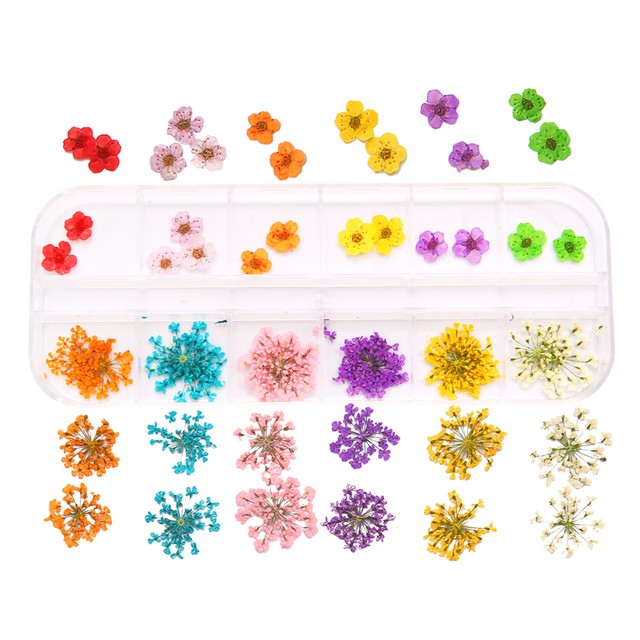 Dried Flowers Dry Plants for Resin Molds Fillings Epoxy Resin Pendant Necklace Jewelry Making Craft DIY Nail Art Decoration