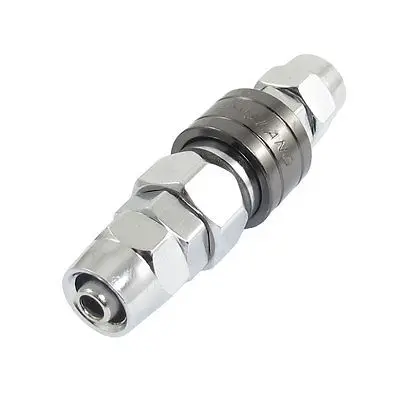 

8.5mm x12mm Tubing Pipe Quick Connect Coupler Adapter Set 40SP+PP