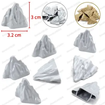 

WW2 Mountain Building Block Accessories Assembling Soldier Field Combat Moc Military Special Figures Scenes Model Gift Child Toy