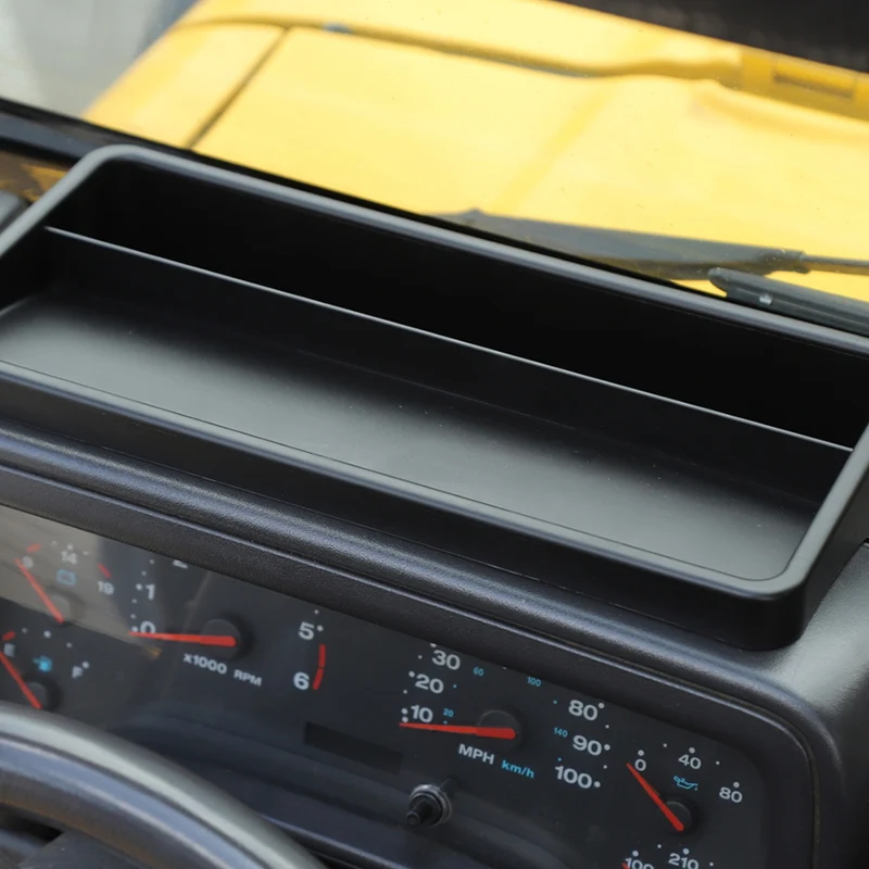 Ящик для хранения приборной панели для Jeep Wrangler TJ 1997-2006 Dash держатель телефона Органайзер лоток