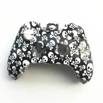

Custom Skull Design Front & Back shell Controller case Skin cover For Microsoft XBOX One Wireless Controller Gamepad Replacement