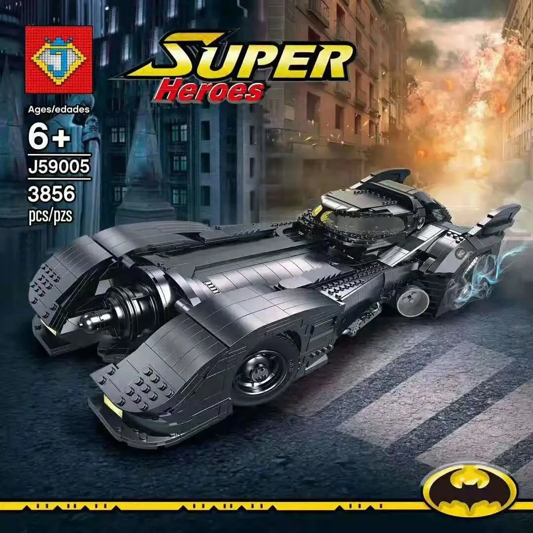 Batmobile 59005 1989 модель 3856 шт строительные наборы блоки кирпичи игрушки детский