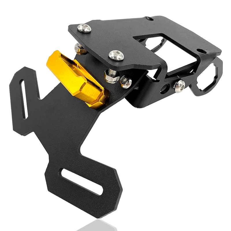 Motorcycle Tail Tidy Fender Eliminator Registration License Plate Holderframe LED Light For KAWASAKI Z900 2017 Z 900 (17)