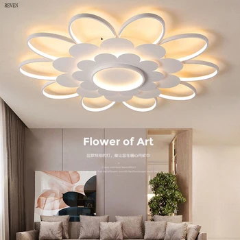 

LED Ceiling Light Petal lamp Indoor Ceiling Lamp Modern Simple Post-Modern Living Room Bedroom Dining Room Study Room