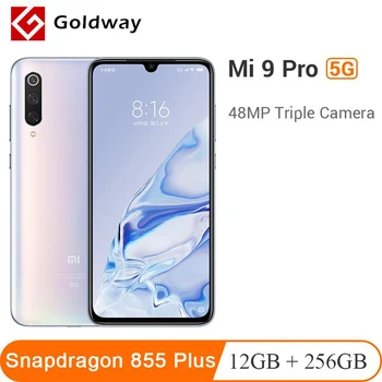 

Xiaomi Mi 9 Pro 5G Nerwork 12GB 256GB Snapdragon 855 Plus Octa Core 48MP Triple Rear Camera 6.39" VC LiquidCool Smartphone NFC