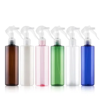 

30PCS 250ml Quality Plastic Pump Bottle With Trigger Sprayer Cosmetic Container With Mist Sprayer Colored PET Perfume Bottle