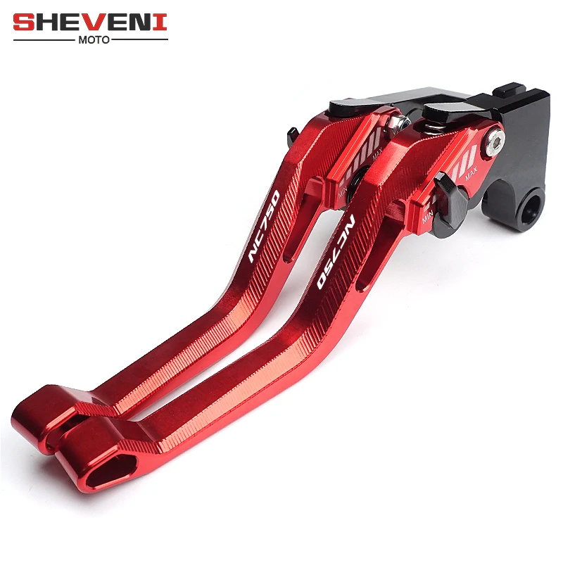 FXCNC Motorrad Brems- & Kupplungshebel Short – Aus Aluminium, Verstellbar, Für Diverse Honda Modelle